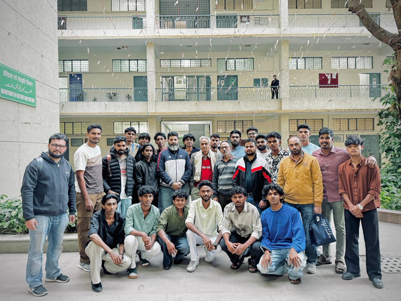 Meet with INAYATH ZIADIat Jamia Milia Islamia